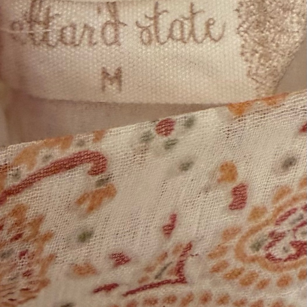 Altar’d State Paisley Blouse Sz M - Picture 2 of 12